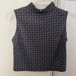 High rise stretch cropped top sleeveless- Love…addy